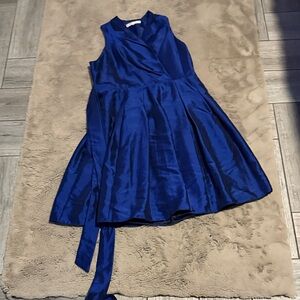 Evan Picone Royal Blue Sleeveless Dress